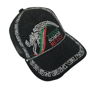 Embroidered Mexican Charro Trucker Hat - Baseball Cap - Gorra Vaquera